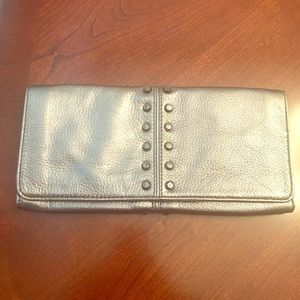 Michael Kors gray clutch